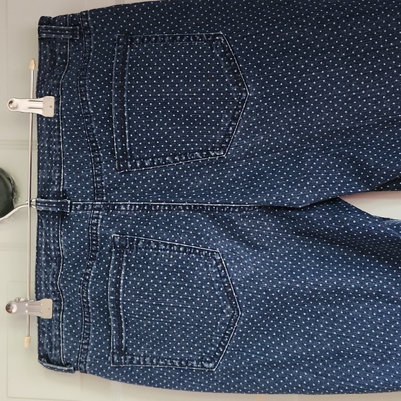 Chater Club, Woman's, Sz 10, Blue w lght blu Dots, 3 pockets in Front 2 in Back. - Picture 6 of 10